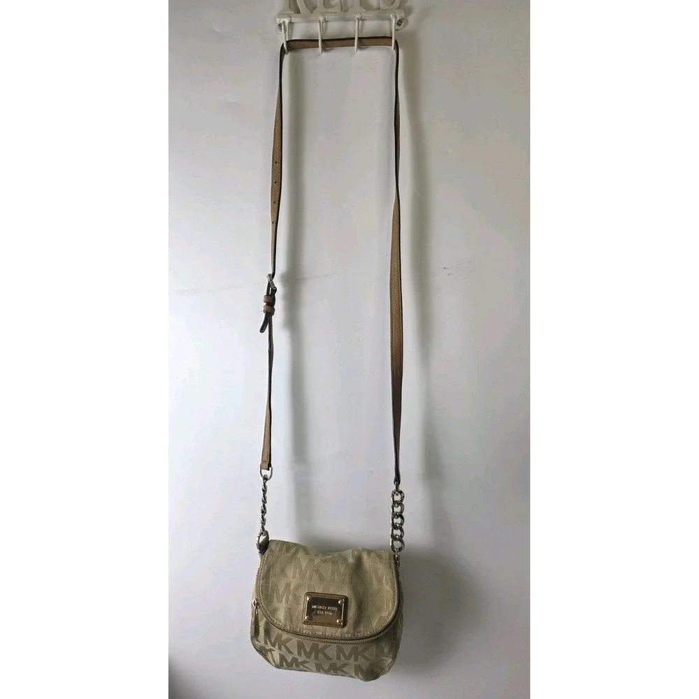 MICHAEL KORS Brown, Beige Crossbody Bag - Picture 2 of 14